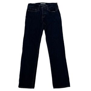 Abercrombie & Fitch Men's Slim Straight Denim Blue Jeans 26x30 (28x28.5) Dark